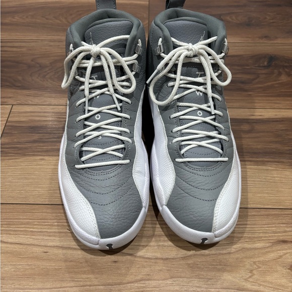 Nike Air Jordan 12 Retro - Stealth, Cool Gray, White - Picture 3 of 6
